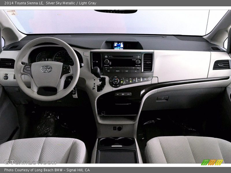 Silver Sky Metallic / Light Gray 2014 Toyota Sienna LE