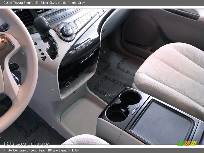 Silver Sky Metallic / Light Gray 2014 Toyota Sienna LE