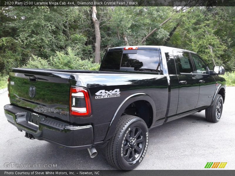 Diamond Black Crystal Pearl / Black 2020 Ram 2500 Laramie Mega Cab 4x4