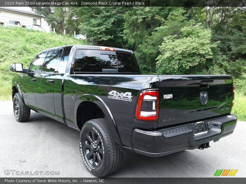 Diamond Black Crystal Pearl / Black 2020 Ram 2500 Laramie Mega Cab 4x4