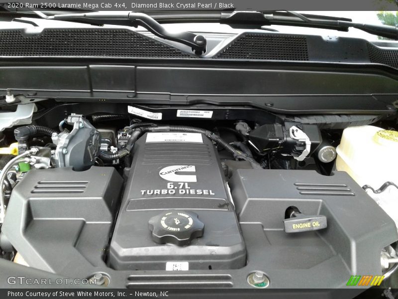  2020 2500 Laramie Mega Cab 4x4 Engine - 6.7 Liter OHV 24-Valve Cummins Turbo-Diesel Inline 6 Cylinder