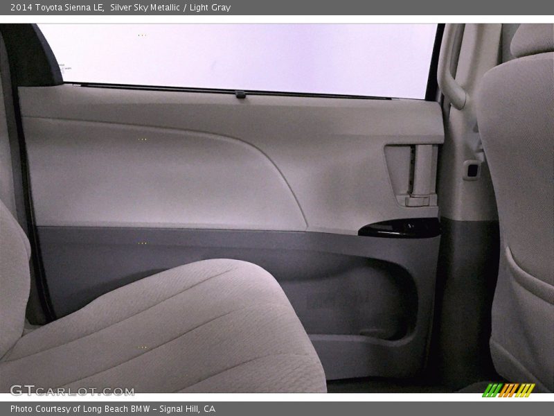 Silver Sky Metallic / Light Gray 2014 Toyota Sienna LE