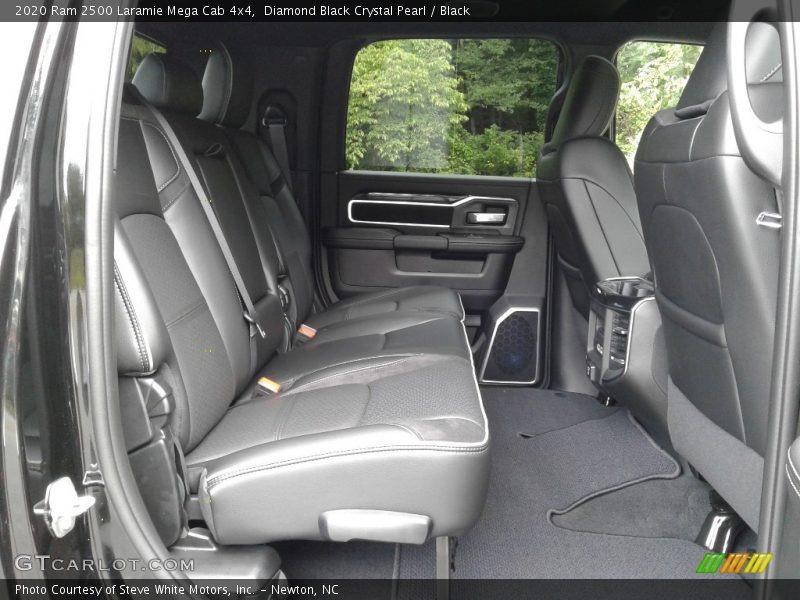 Rear Seat of 2020 2500 Laramie Mega Cab 4x4