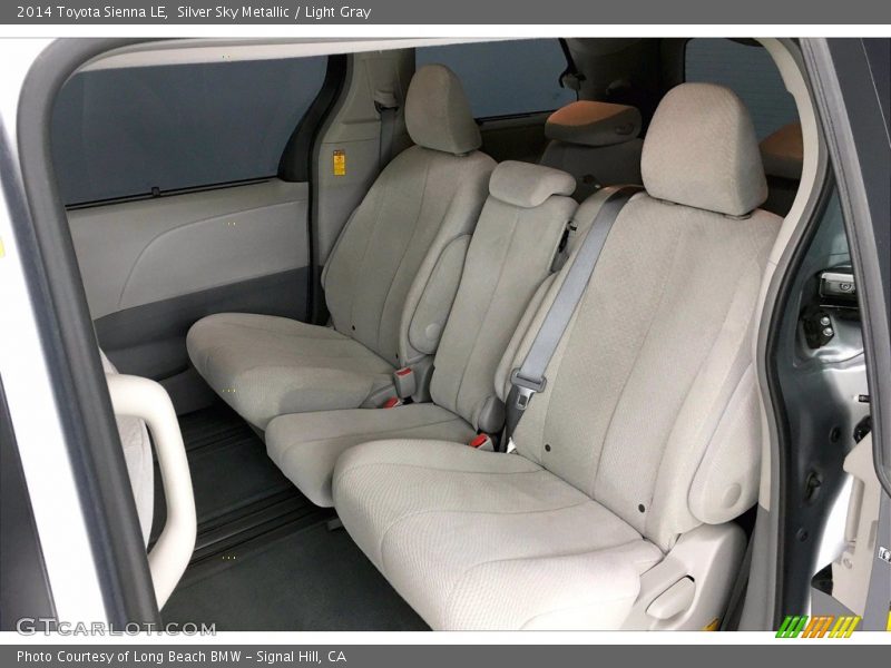 Silver Sky Metallic / Light Gray 2014 Toyota Sienna LE