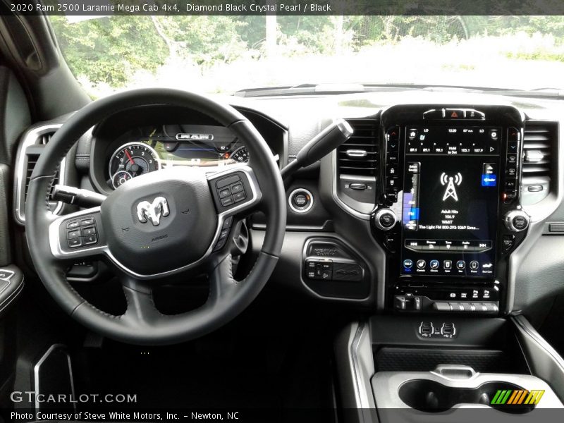 Dashboard of 2020 2500 Laramie Mega Cab 4x4