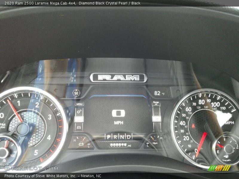  2020 2500 Laramie Mega Cab 4x4 Laramie Mega Cab 4x4 Gauges