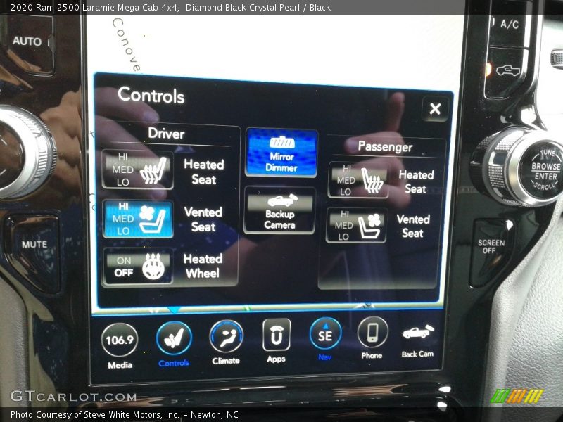 Diamond Black Crystal Pearl / Black 2020 Ram 2500 Laramie Mega Cab 4x4