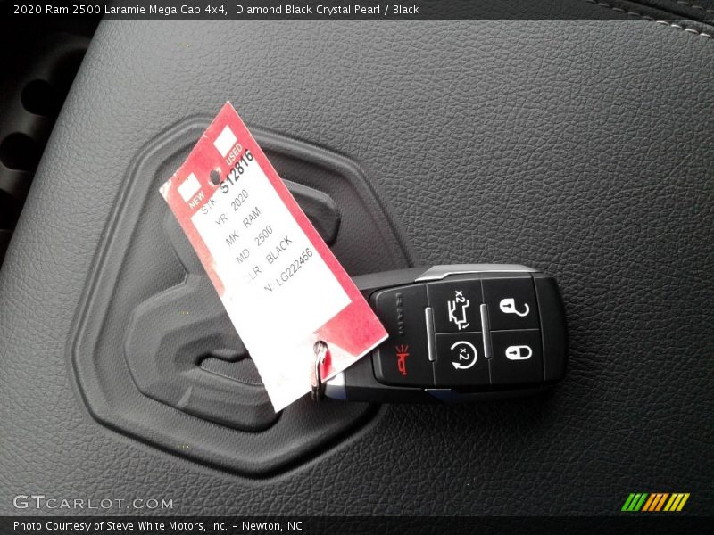Diamond Black Crystal Pearl / Black 2020 Ram 2500 Laramie Mega Cab 4x4