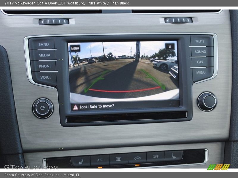 Controls of 2017 Golf 4 Door 1.8T Wolfsburg