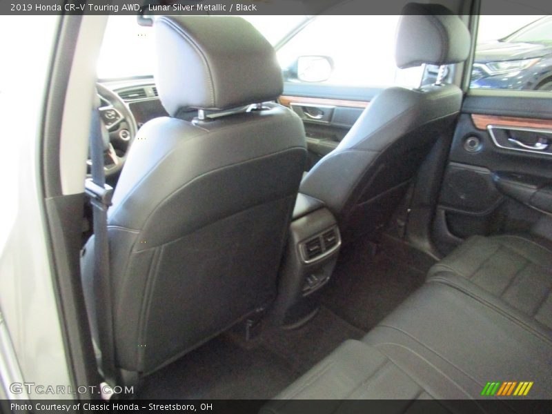 Lunar Silver Metallic / Black 2019 Honda CR-V Touring AWD
