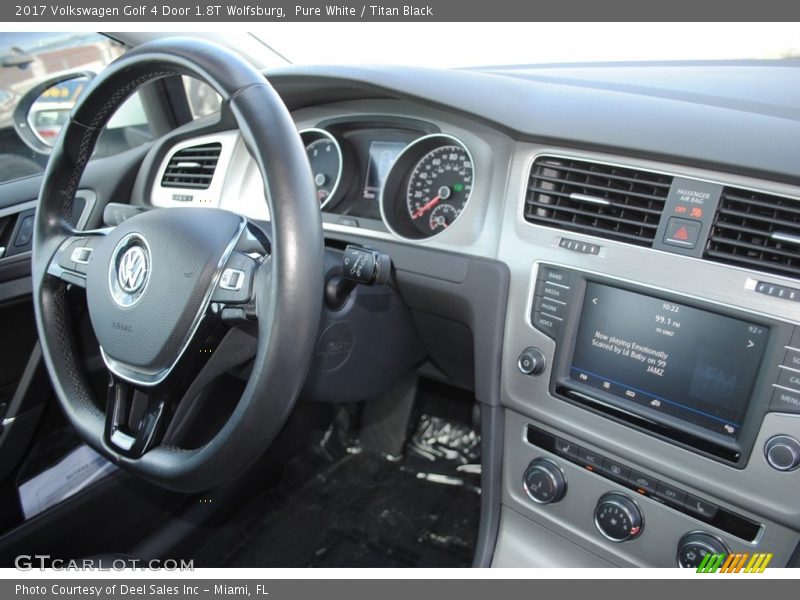 Controls of 2017 Golf 4 Door 1.8T Wolfsburg