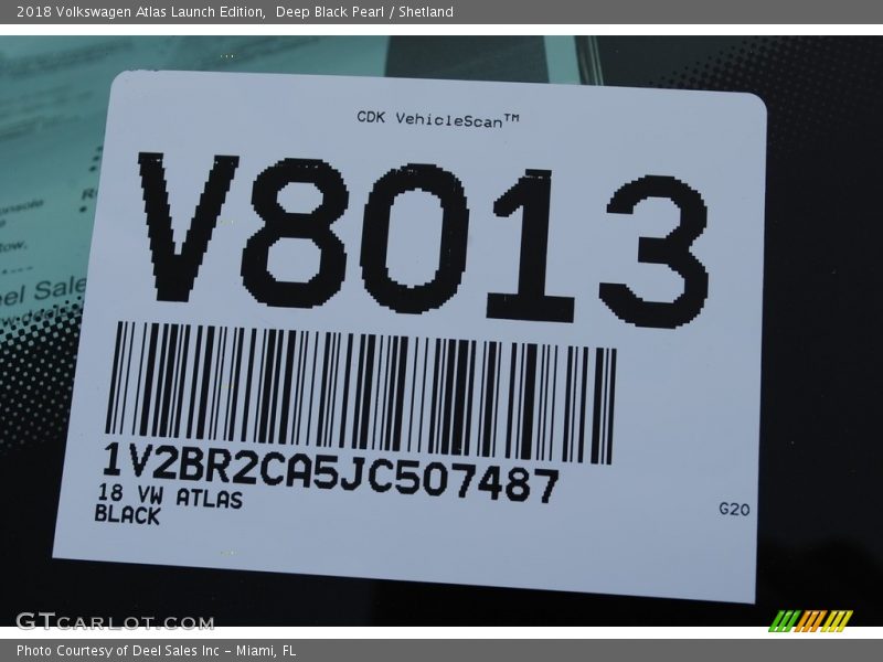 Deep Black Pearl / Shetland 2018 Volkswagen Atlas Launch Edition