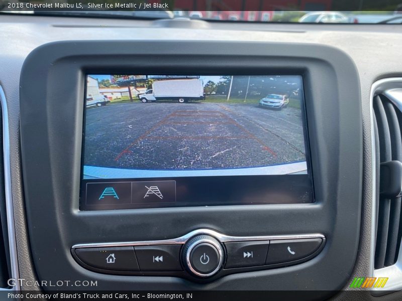 Silver Ice Metallic / Jet Black 2018 Chevrolet Malibu LS