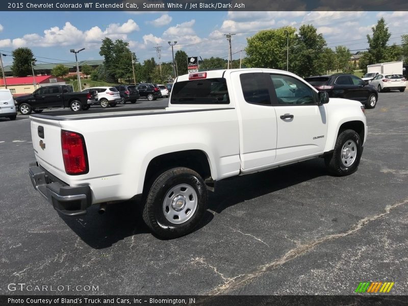 Summit White / Jet Black/Dark Ash 2015 Chevrolet Colorado WT Extended Cab