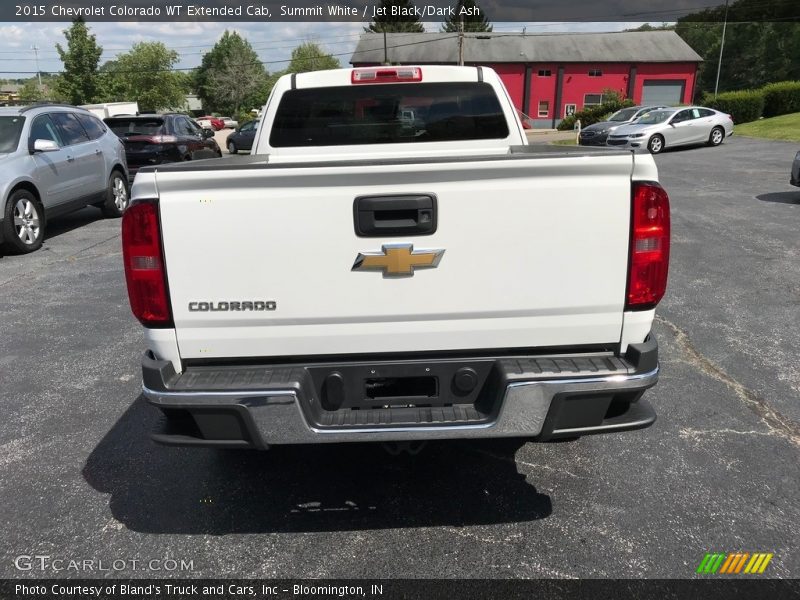 Summit White / Jet Black/Dark Ash 2015 Chevrolet Colorado WT Extended Cab