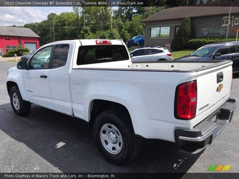 Summit White / Jet Black/Dark Ash 2015 Chevrolet Colorado WT Extended Cab