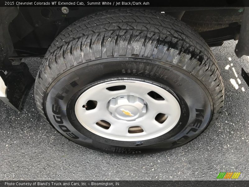 Summit White / Jet Black/Dark Ash 2015 Chevrolet Colorado WT Extended Cab