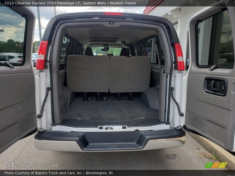 Summit White / Medium Pewter 2019 Chevrolet Express 3500 Passenger LT