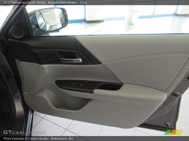 Modern Steel Metallic / Gray 2017 Honda Accord EX Sedan