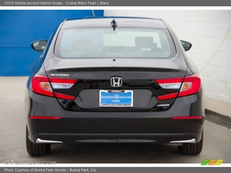 Crystal Black Pearl / Black 2020 Honda Accord Hybrid Sedan