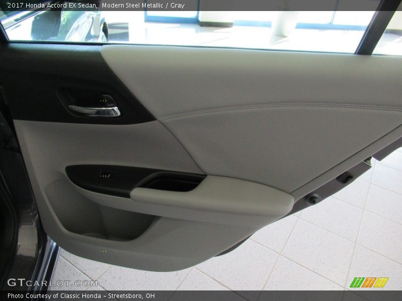 Modern Steel Metallic / Gray 2017 Honda Accord EX Sedan