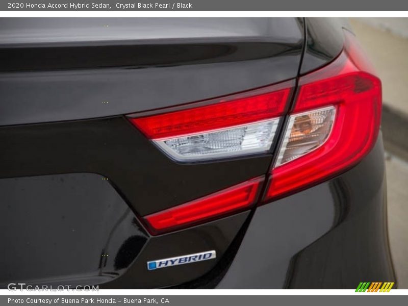 Crystal Black Pearl / Black 2020 Honda Accord Hybrid Sedan