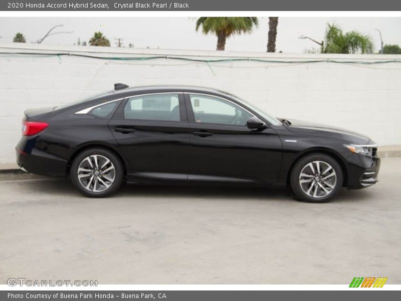 Crystal Black Pearl / Black 2020 Honda Accord Hybrid Sedan