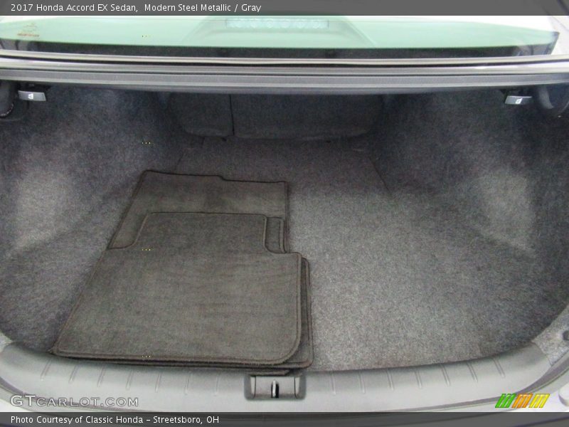 Modern Steel Metallic / Gray 2017 Honda Accord EX Sedan