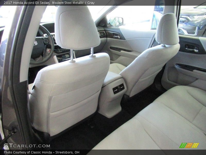 Modern Steel Metallic / Gray 2017 Honda Accord EX Sedan