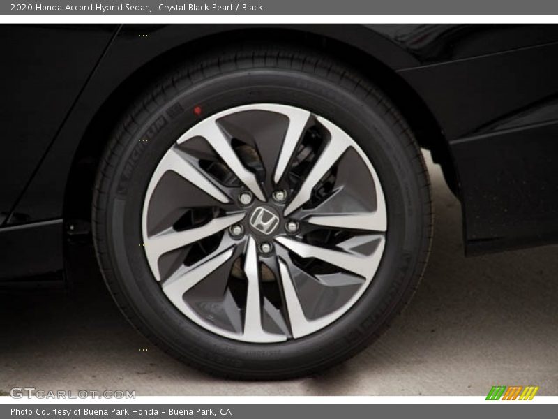 Crystal Black Pearl / Black 2020 Honda Accord Hybrid Sedan