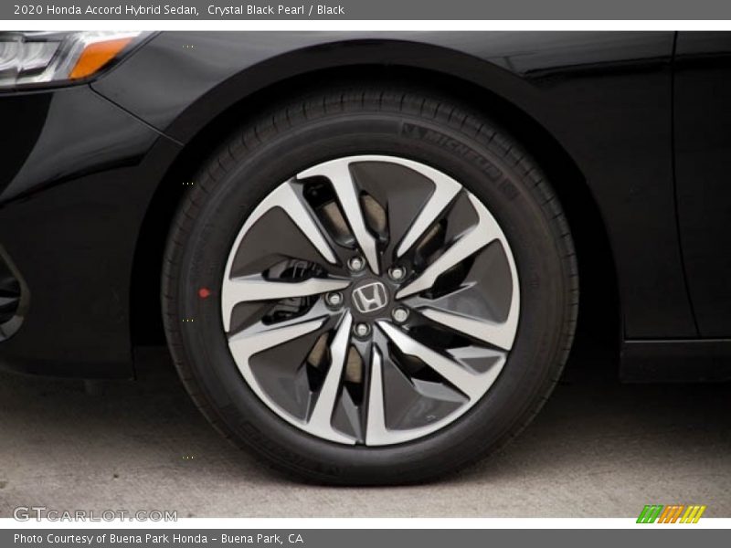 Crystal Black Pearl / Black 2020 Honda Accord Hybrid Sedan
