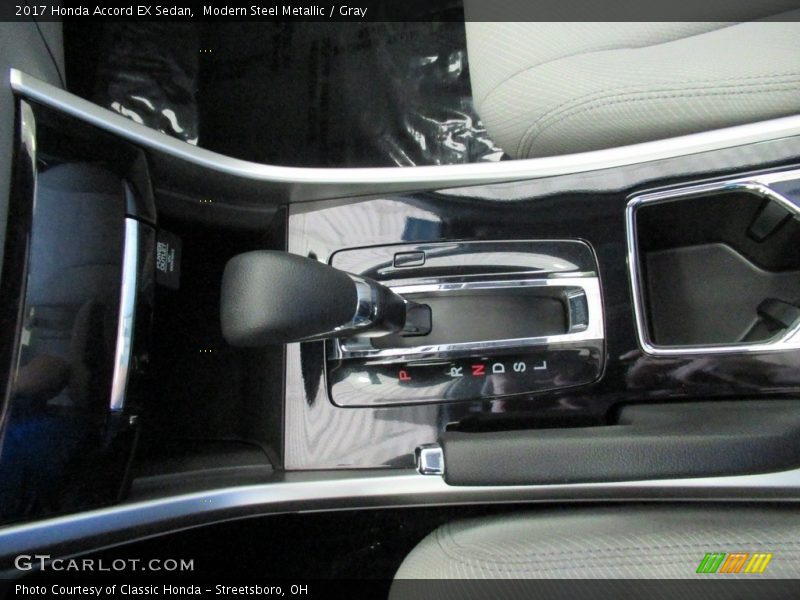 Modern Steel Metallic / Gray 2017 Honda Accord EX Sedan