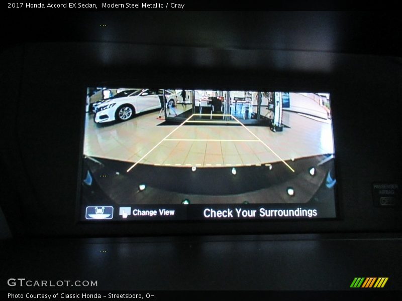 Modern Steel Metallic / Gray 2017 Honda Accord EX Sedan