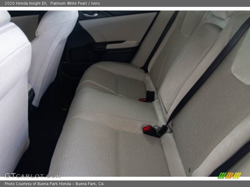 Platinum White Pearl / Ivory 2020 Honda Insight EX