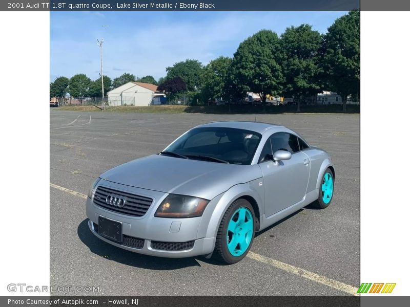 Lake Silver Metallic / Ebony Black 2001 Audi TT 1.8T quattro Coupe