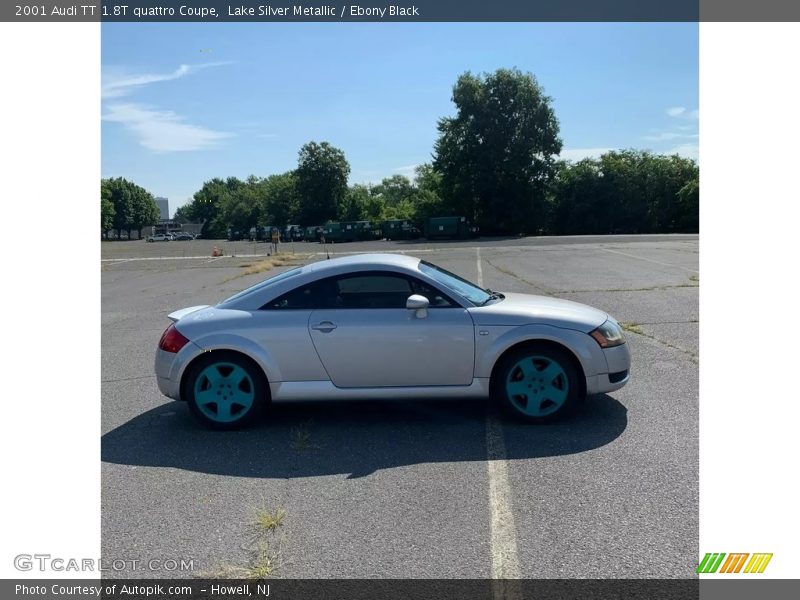 Lake Silver Metallic / Ebony Black 2001 Audi TT 1.8T quattro Coupe