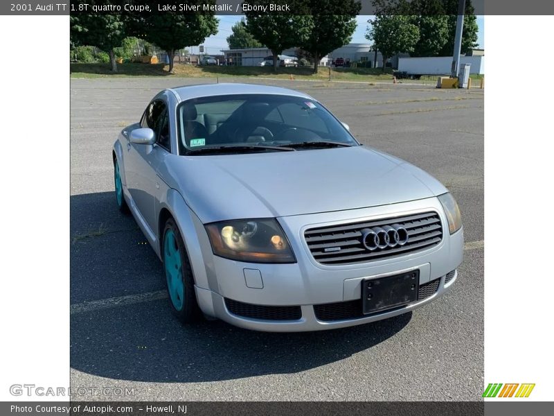 Lake Silver Metallic / Ebony Black 2001 Audi TT 1.8T quattro Coupe