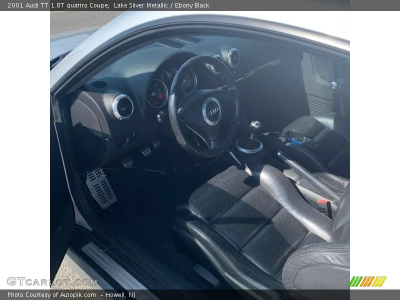 Lake Silver Metallic / Ebony Black 2001 Audi TT 1.8T quattro Coupe