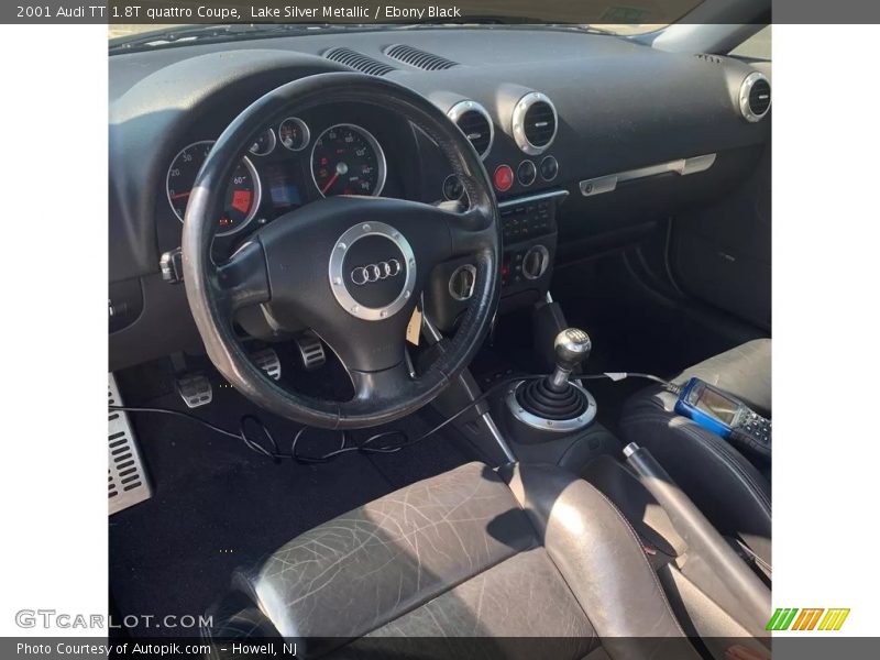 Lake Silver Metallic / Ebony Black 2001 Audi TT 1.8T quattro Coupe