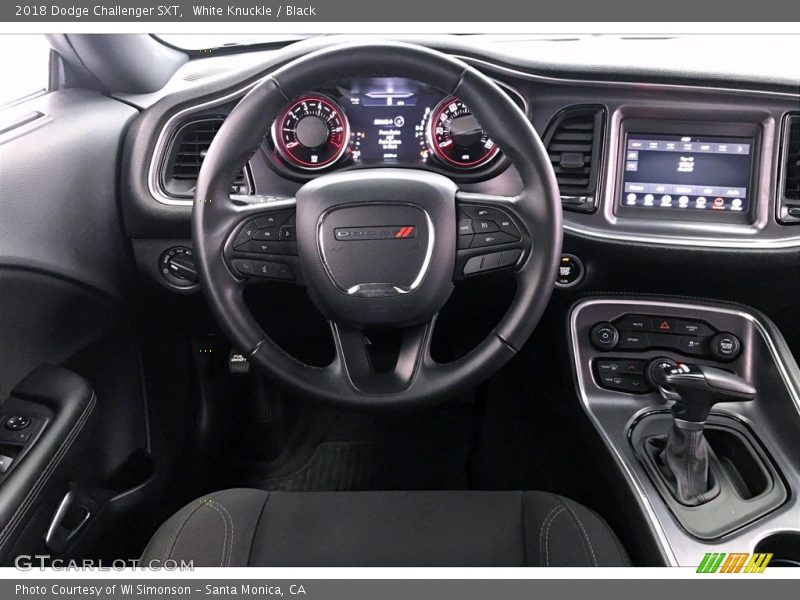 White Knuckle / Black 2018 Dodge Challenger SXT
