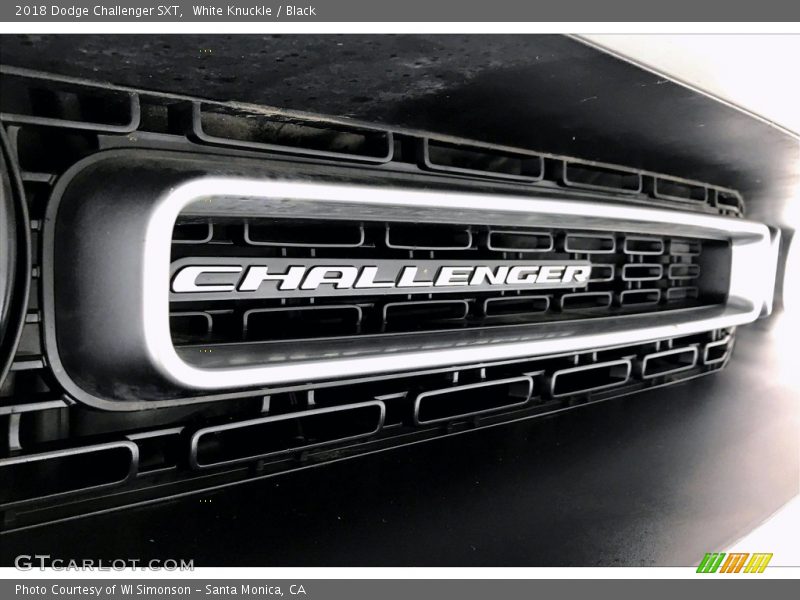 White Knuckle / Black 2018 Dodge Challenger SXT