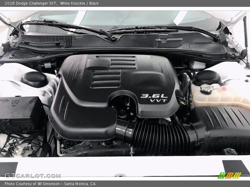 White Knuckle / Black 2018 Dodge Challenger SXT