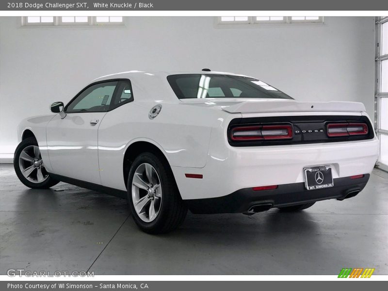 White Knuckle / Black 2018 Dodge Challenger SXT