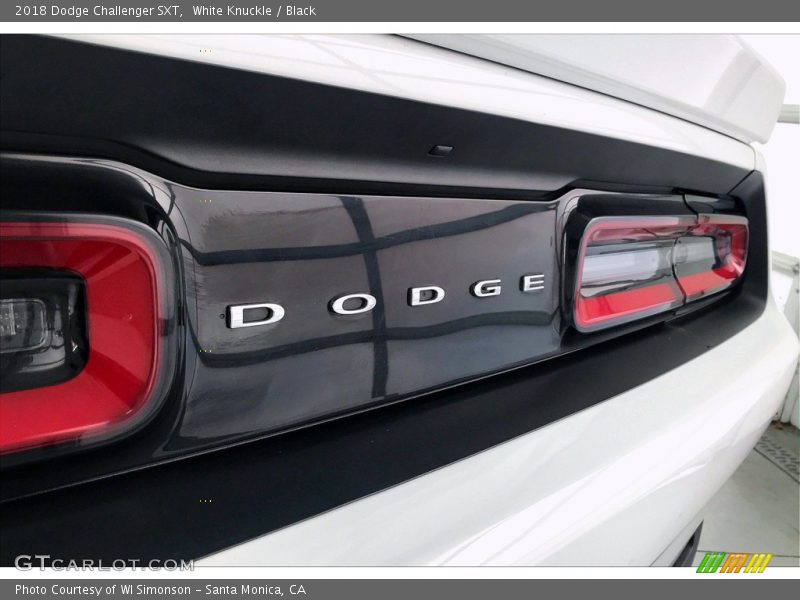 White Knuckle / Black 2018 Dodge Challenger SXT
