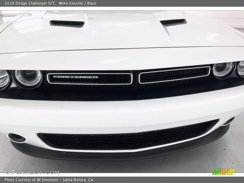 White Knuckle / Black 2018 Dodge Challenger SXT
