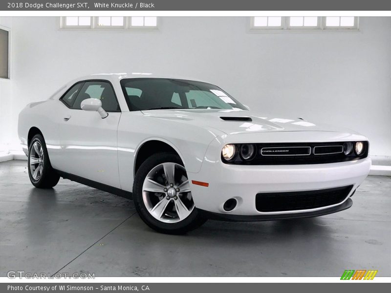 White Knuckle / Black 2018 Dodge Challenger SXT