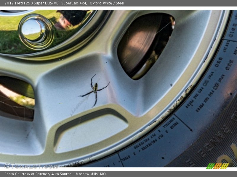 Oxford White / Steel 2012 Ford F250 Super Duty XLT SuperCab 4x4