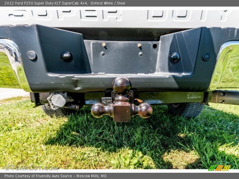 Oxford White / Steel 2012 Ford F250 Super Duty XLT SuperCab 4x4