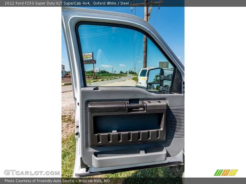 Oxford White / Steel 2012 Ford F250 Super Duty XLT SuperCab 4x4
