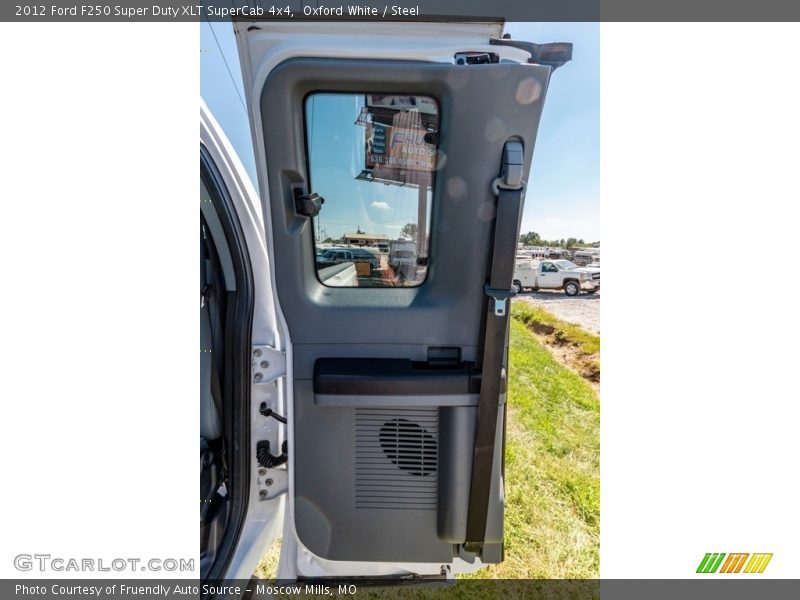 Oxford White / Steel 2012 Ford F250 Super Duty XLT SuperCab 4x4